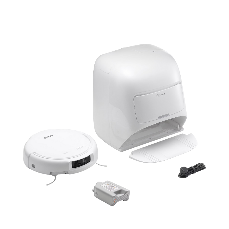 Robot aspirapolvere DJI ROMO S con serbatoio acqua - immagine 5
