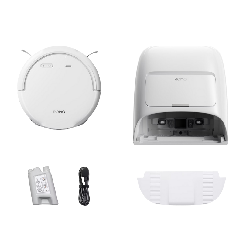 Robot aspirapolvere DJI ROMO S con serbatoio acqua - immagine 4